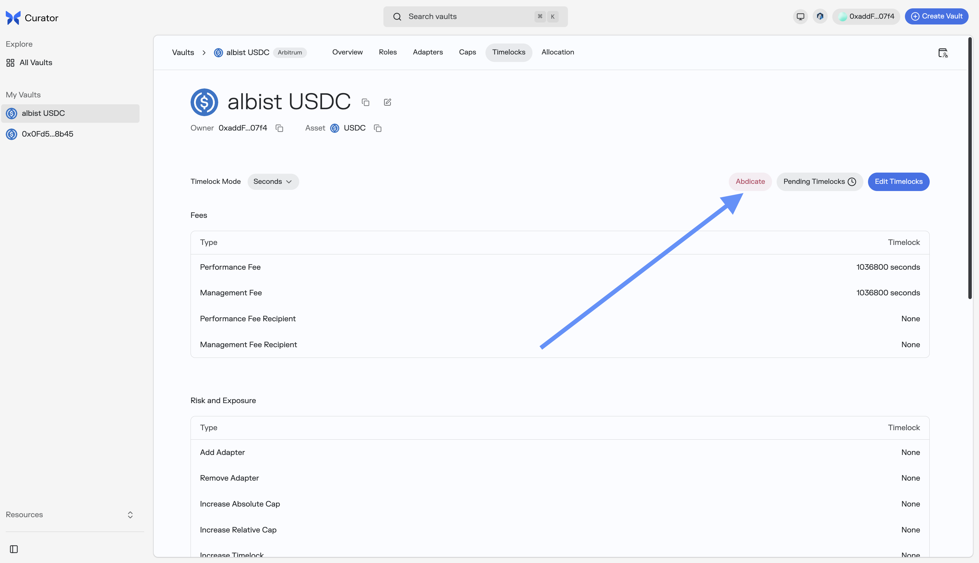 Gate Abdication - Step 1